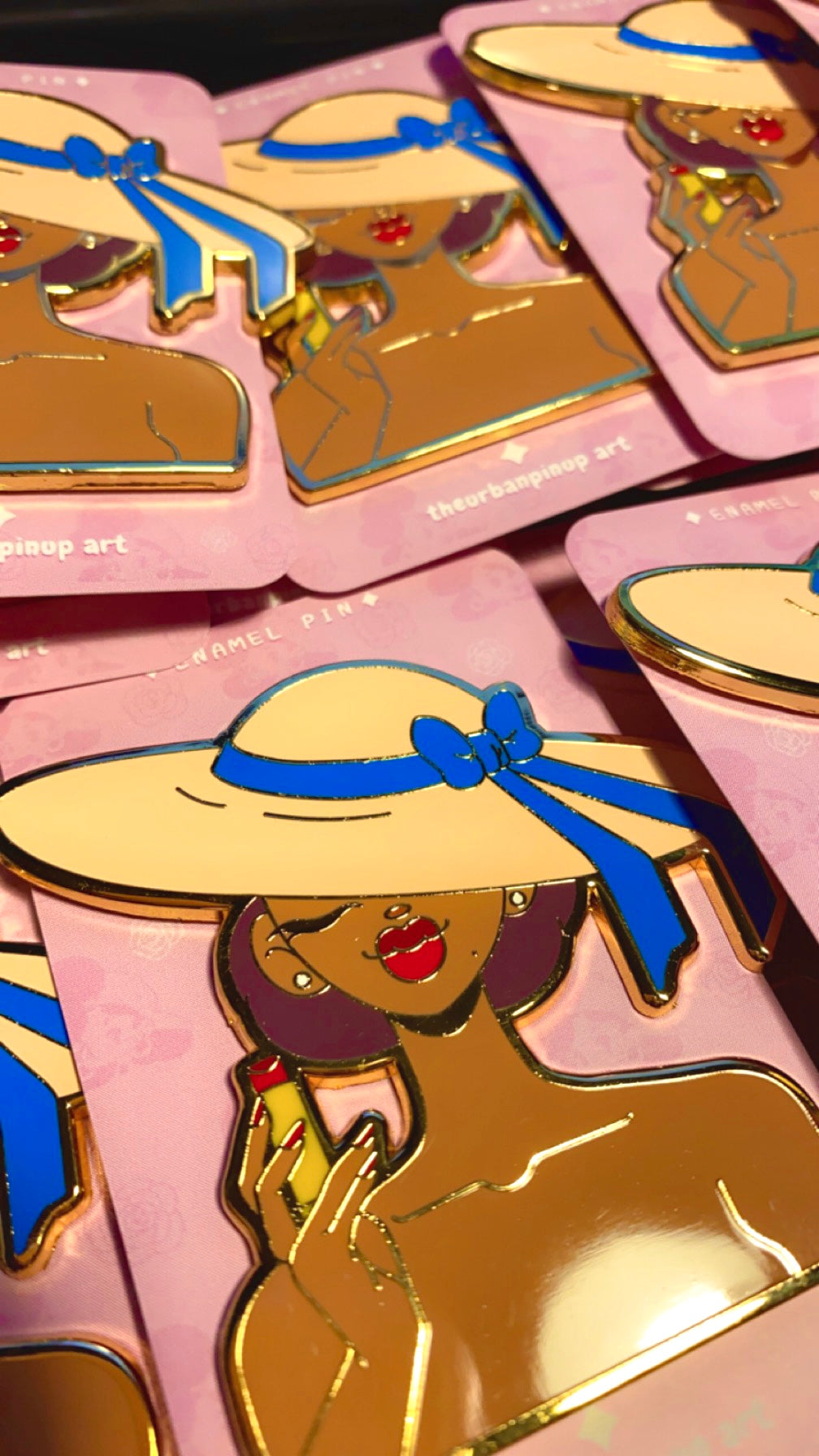 Empress Enamel Pin Brooch (Includes Free Print)